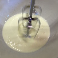 Whipping cream for Eton mess cheesecake