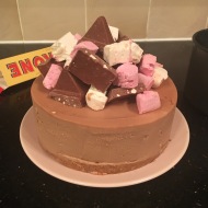 Nougat and Toblerone stacked